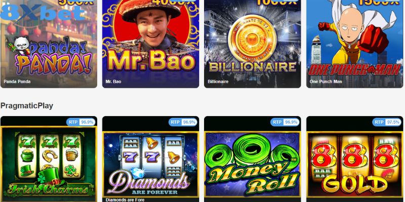 Sản phẩm nổ hũ 8xbet sở hữu nhiều đặc điểm nổi bật