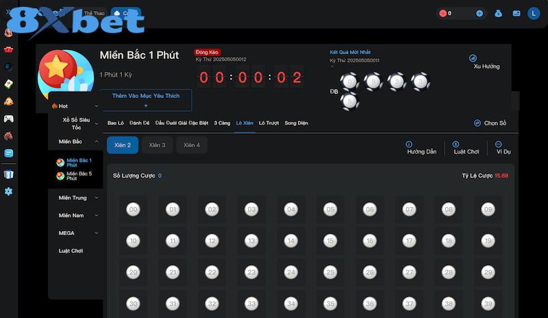 Những dạng lô xiên 8xbet thường gặp nhất